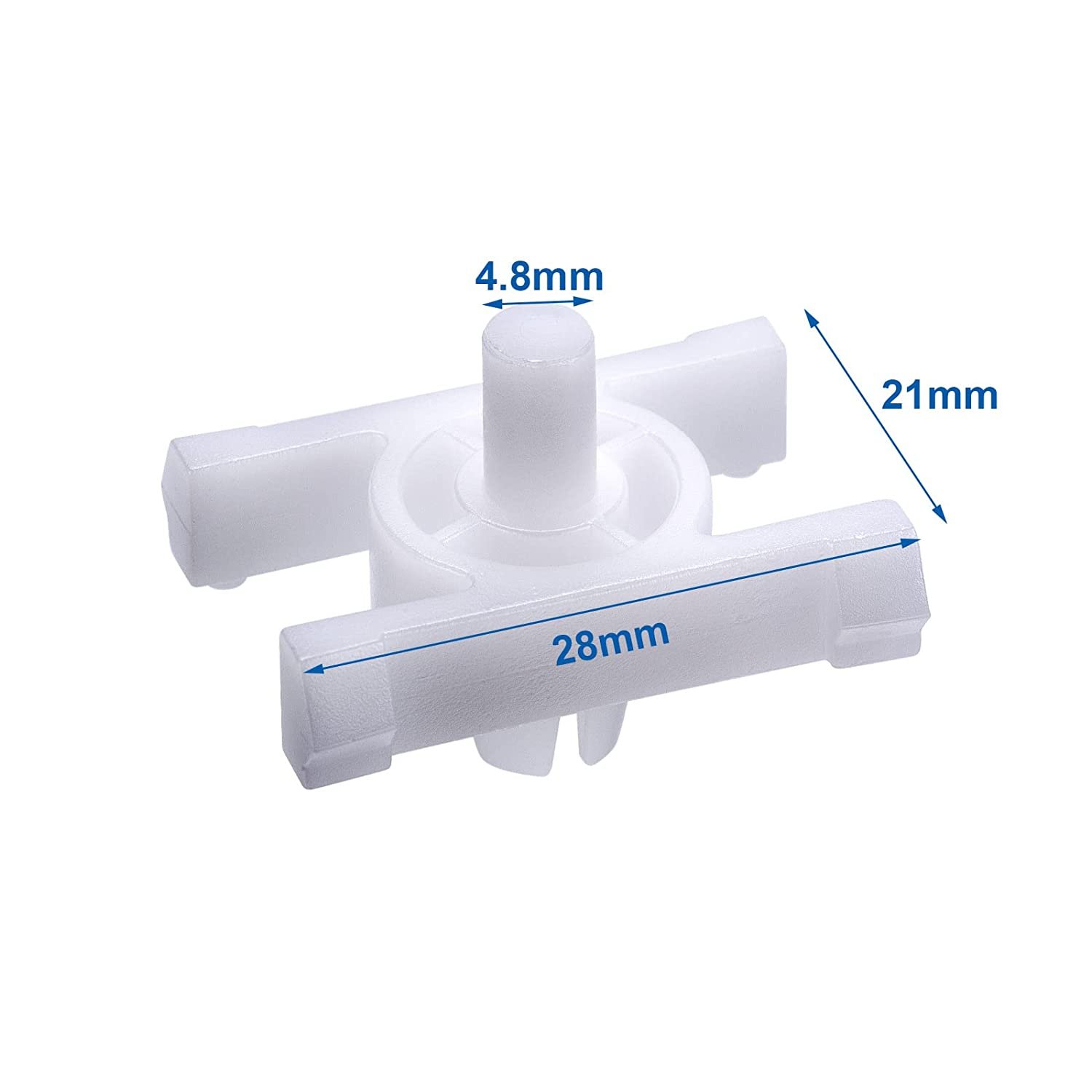 Door Trim Retainer Clips Rocker Panel Moulding Clip Fastener Clips for BMW 51131-829904 51131829904