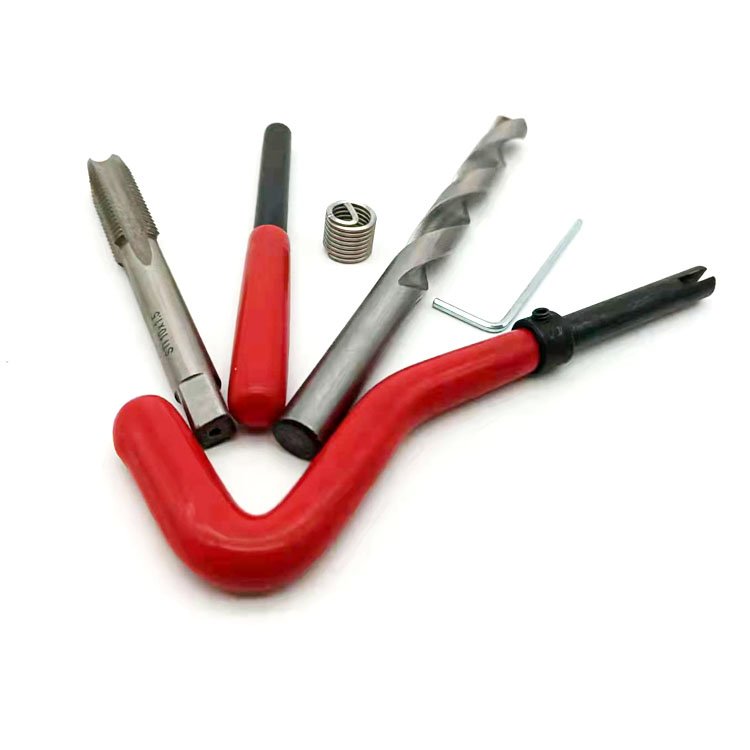 High Quality M6 M8 M10 Screw Metric Thread Repair Insert Files Set Hand Tools Kit Thread Repair Tool Kit