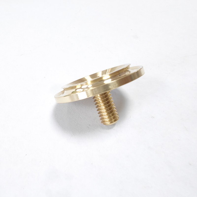 Precision OEM Custom Special Brass C3604 H59-1 M6 Screws Metric Measurement System