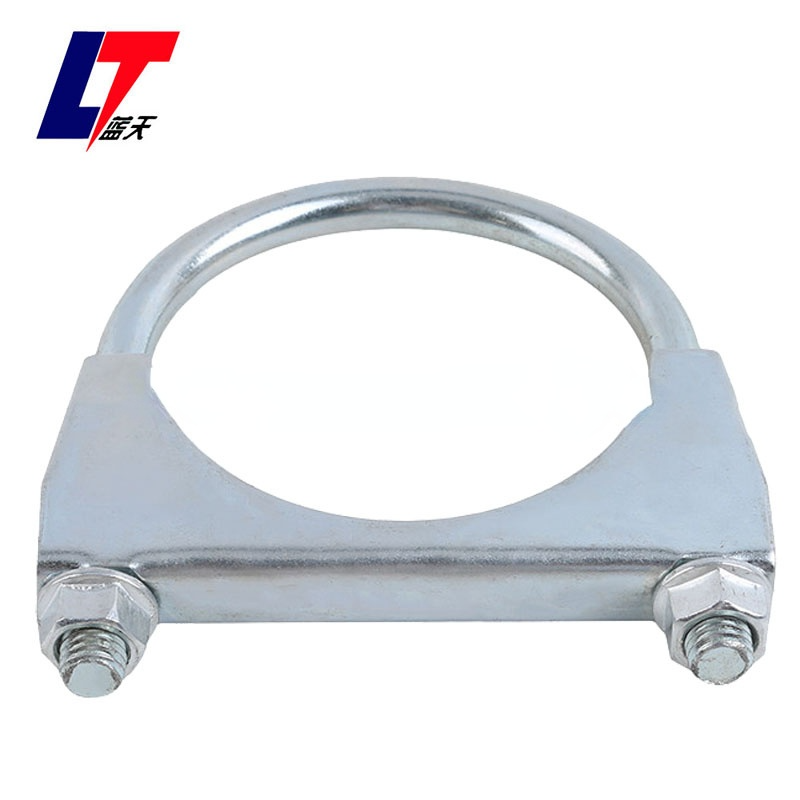 Manufacture Carbon Steel Exhaust Muffler Pipe U saddle Clamp