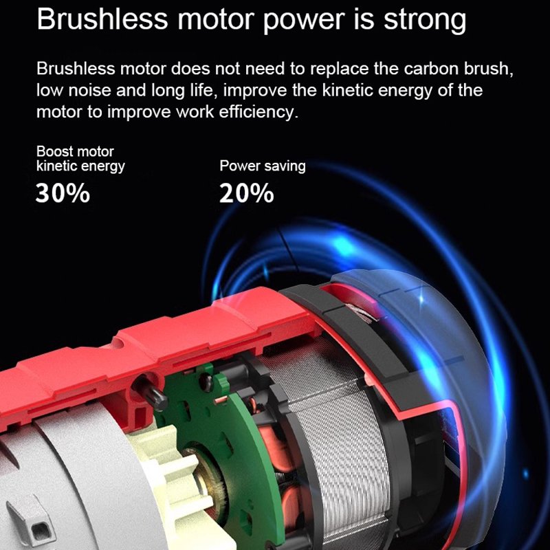 BL7212-20C Ken Lithium Electric Drill Machine Drill Brushless Handheld Charging12V Multi-function Cordless Screwdriver