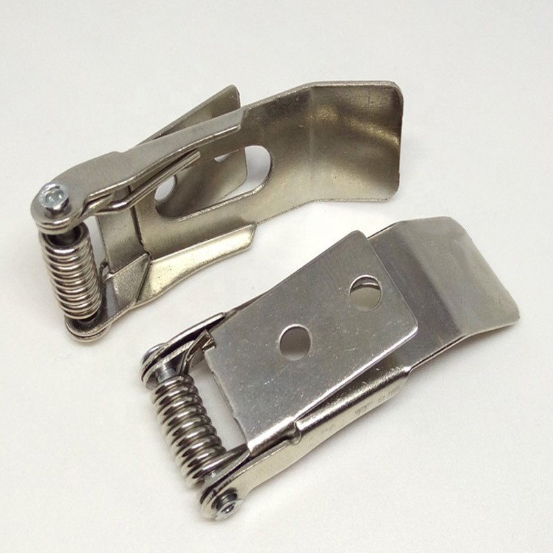 Manufacture All Kinds Of Stainless Steel Led Panel Light hardware clip panel light downlight spotlight use Flat Spring Clip