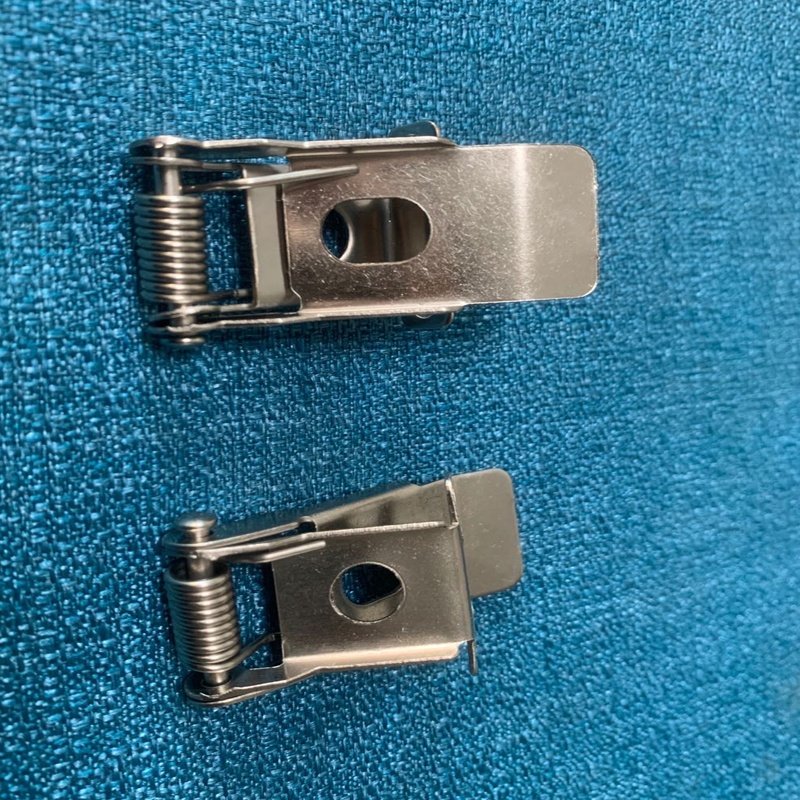 Manufacture All Kinds Of Stainless Steel Led Panel Light hardware clip panel light downlight spotlight use Flat Spring Clip