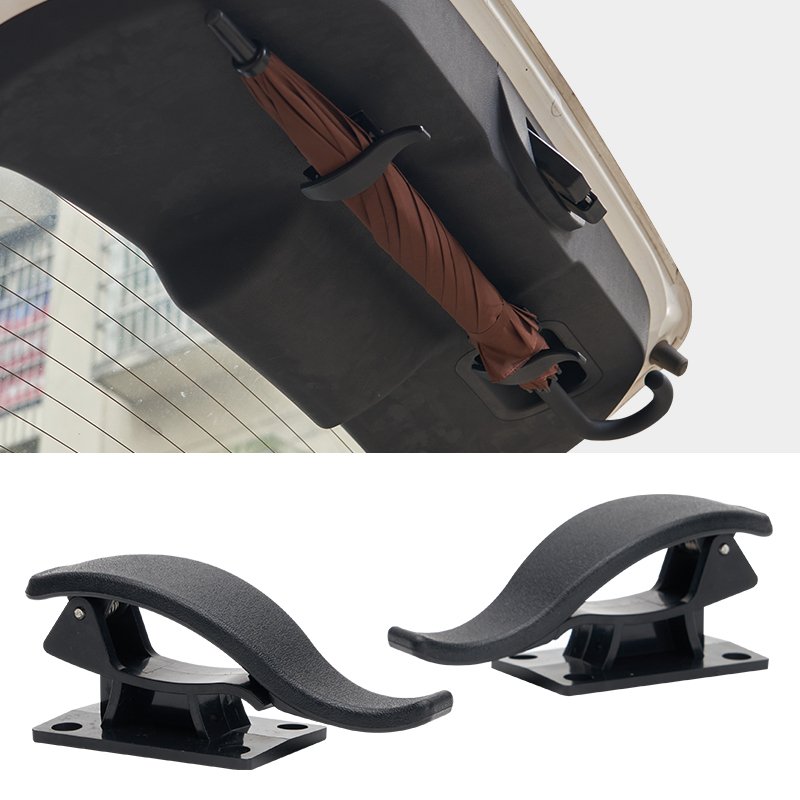 Car Umbrella Holder Fixing Bracket Car Trunk Fastener Clip Hook Mounting Bracket Interior Auto Accessories Organize Storage
