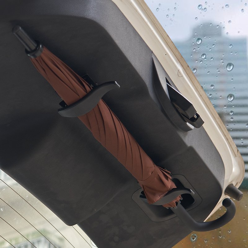Car Umbrella Holder Fixing Bracket Car Trunk Fastener Clip Hook Mounting Bracket Interior Auto Accessories Organize Storage