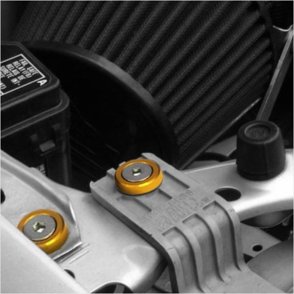 Professional M6 Engine Bay Washers Fender Bumpers Aluminum Metal Bolt Screw Fastener Auto Fastener Clips 5Pcs/Set