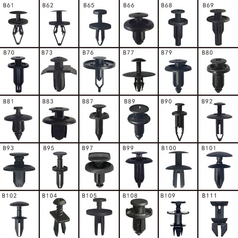 B332 Body plastic fastener expansion buckle clips boutique sold