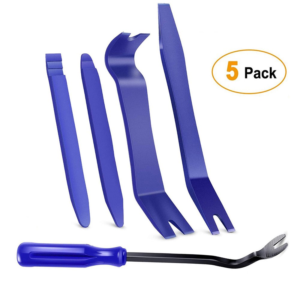 Car Door Clip Panel Audio Video Dashboard Removal Kit Installer Prying Tool Navigation Disassembly Automobile Nail Puller