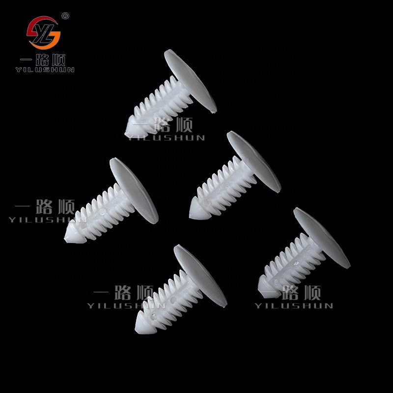 A15 automotive trim car bumper clips rivets push plastic black pom PE