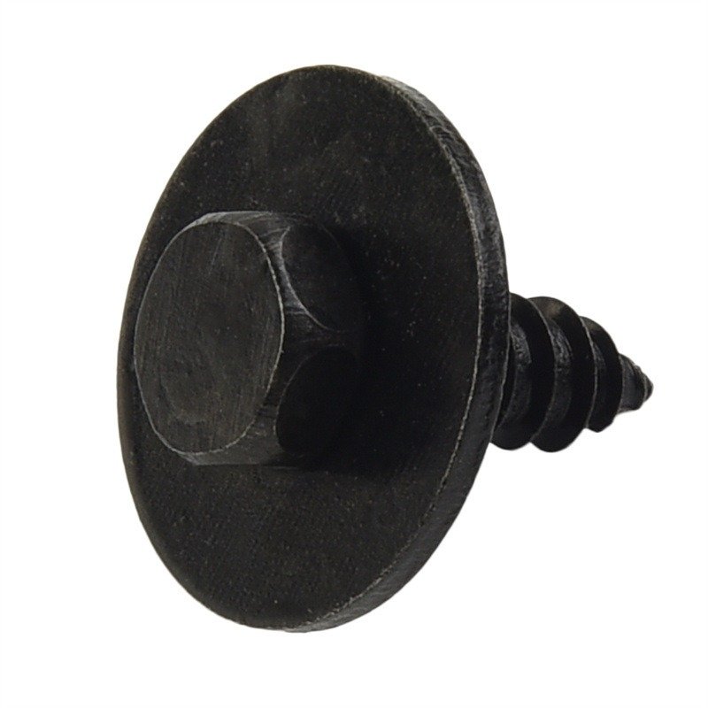 40Pcs Auto Steel Clip Nut Fastener Screw Base U Type J98 Nut Mounting Retainer Clips Car Engine Fender Bumper Guard Plate Clamp