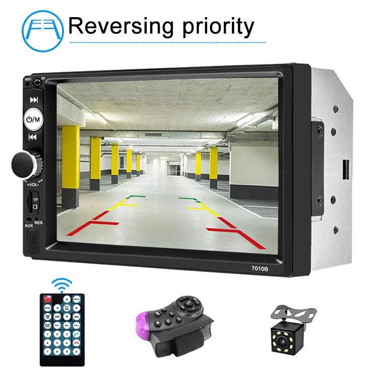 7010 Original Factory 800*480 HD Car Video Mp5 Player Tv Monitor Headrest Android Navigation Car Amplifier