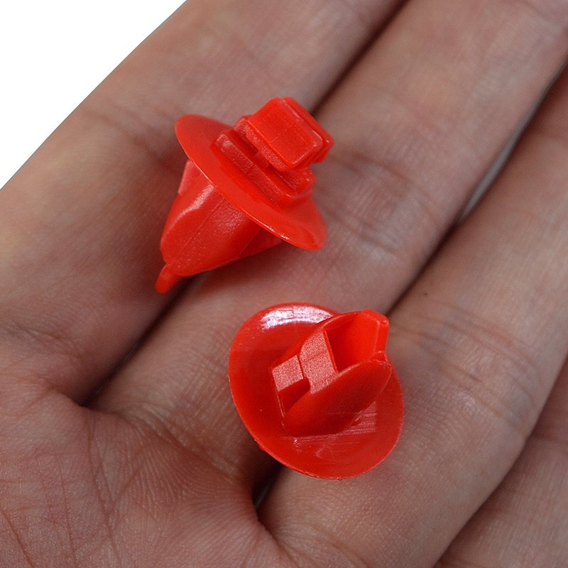 D127 Red color car door trim panel fastener retainer clips 90904-67037