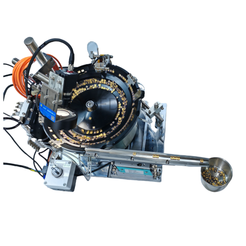 959 Automatic Vibrating Bowl Feeder Chip Linear Vibrating Bowl Feeder Mechanical Sensing Screw Automatic Feeder Feeding System
