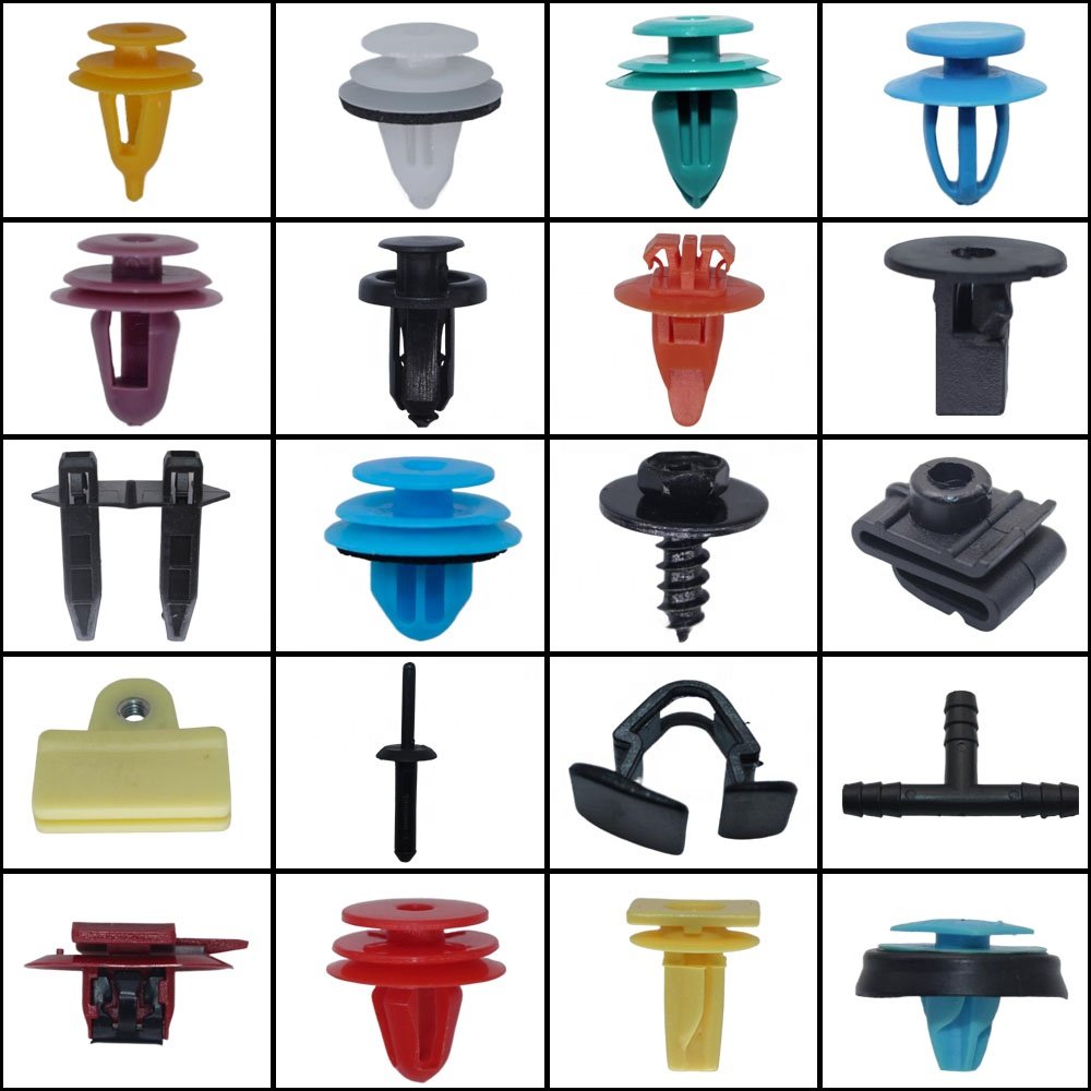 Plastic Custom Trim Panel Retainers & Fastener Universal Plastic Bumper Automobile Clip Car door decoration plate buckle