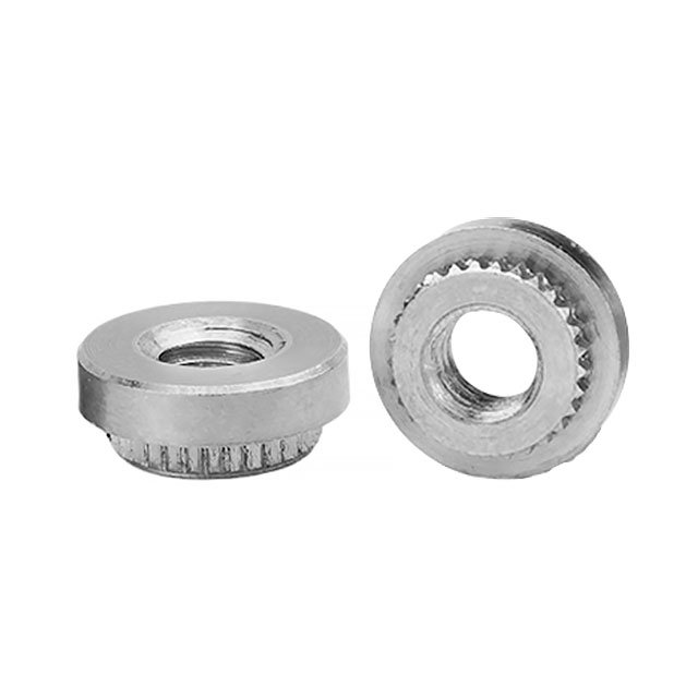 KFS KF2 Custom M3 M4 M5 M6 Zinc Plated Carbon Stainless Steel Self-locking Counter Broaching Nut Self Clinching Nut for PC Board
