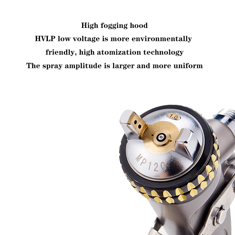 Professional Auto Finish Spray Gun Convenient Time-Saving RH-102AG 0.8 Caliber Small Pneumatic Spray Gun