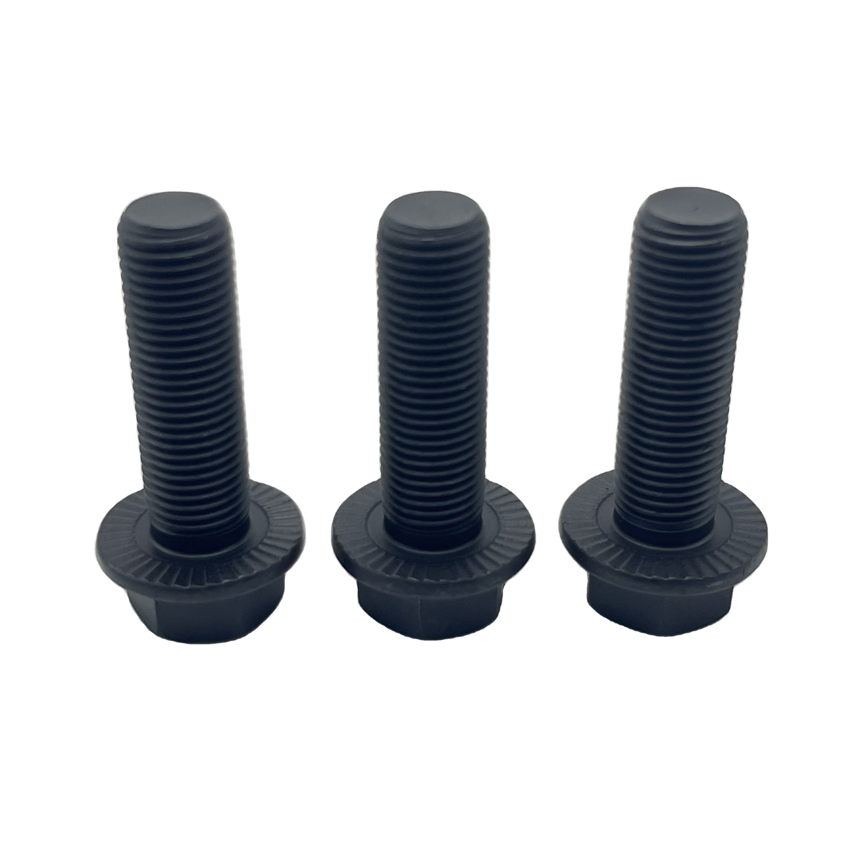 High Strength Bolts Black Outer Hexagon Screws Steel Knot Bolting Head Screws Fastener Hardware Accessories