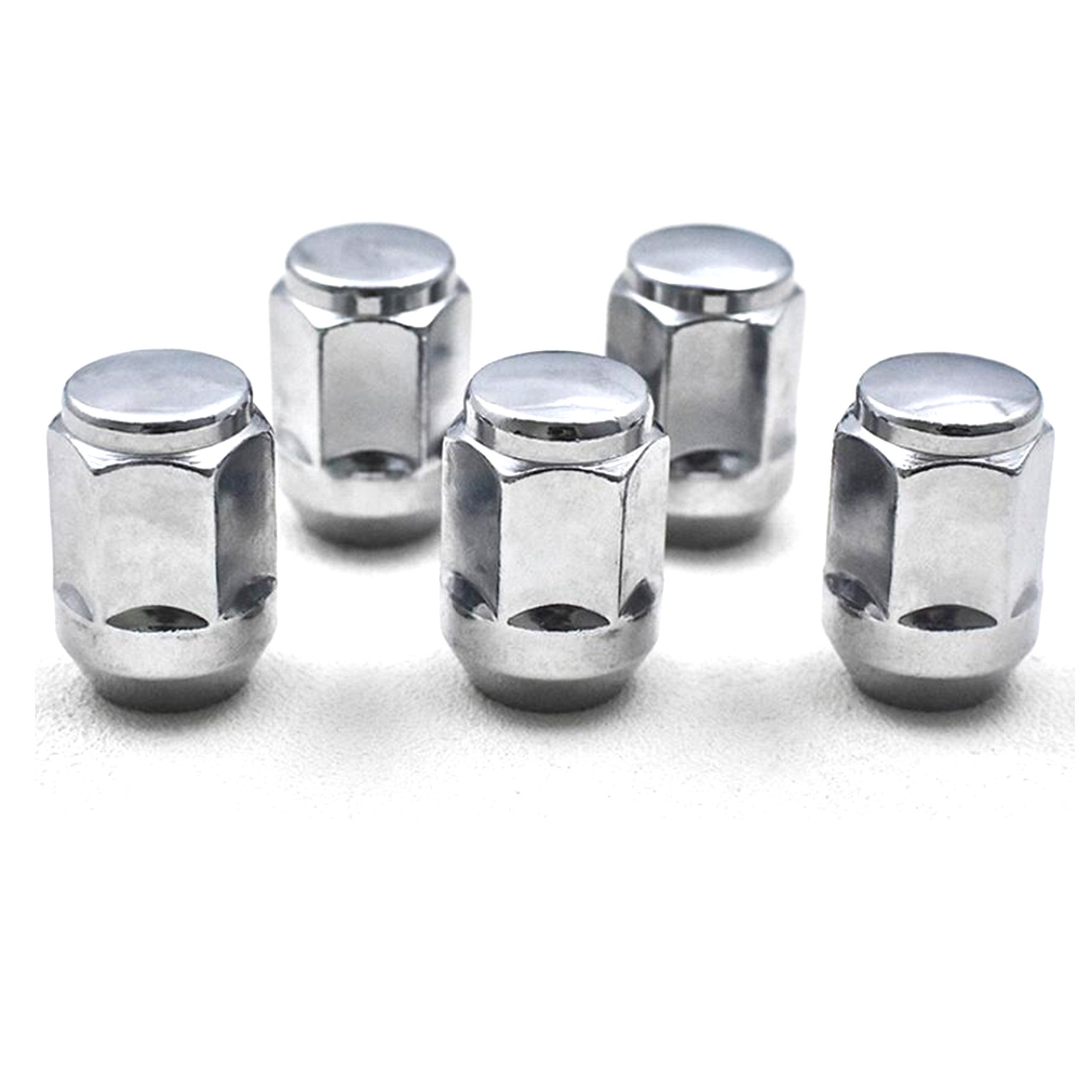 Wheel lug nut m12 * 1.25 steel wheel nuts M12 * 1.5 chrome plated locking lug nuts