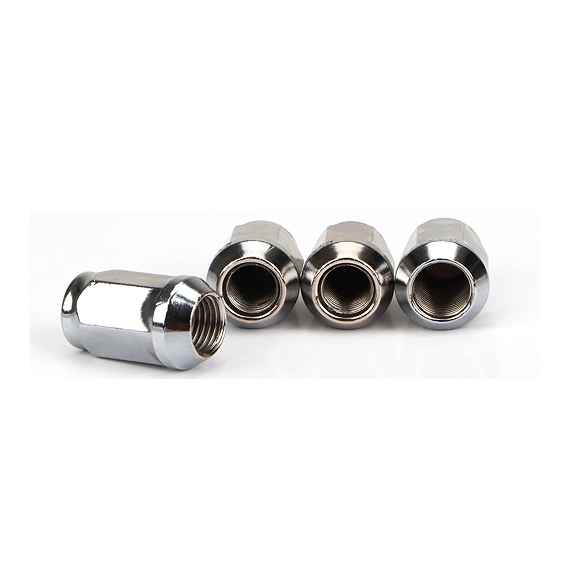 Wheel lug nut m12 * 1.25 steel wheel nuts M12 * 1.5 chrome plated locking lug nuts