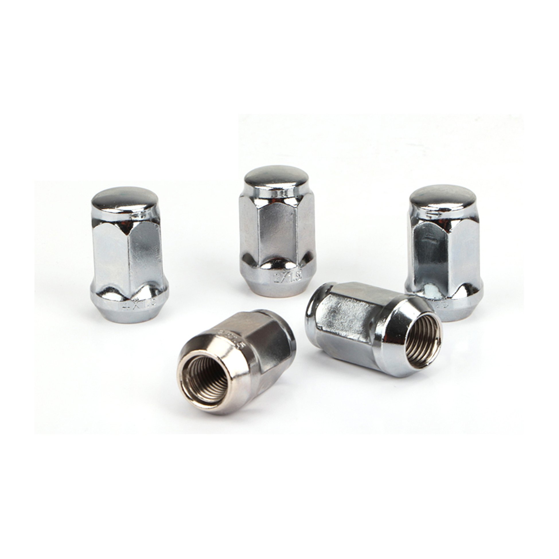 Wheel lug nut m12 * 1.25 steel wheel nuts M12 * 1.5 chrome plated locking lug nuts