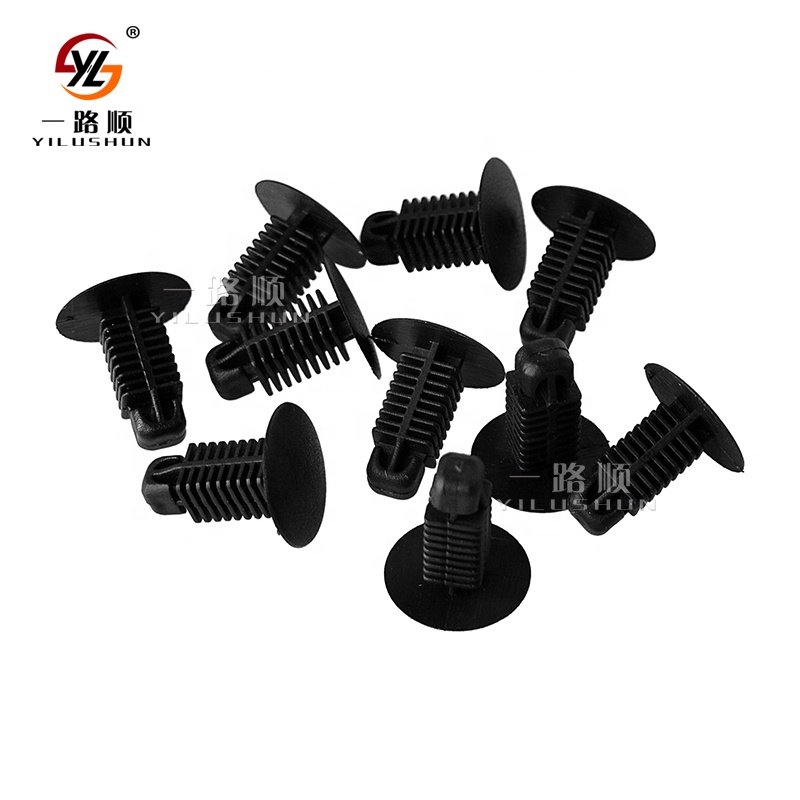 A59 500Pcs/Bag Bumper plastic clip push retainer auto parts screw 8mm hole
