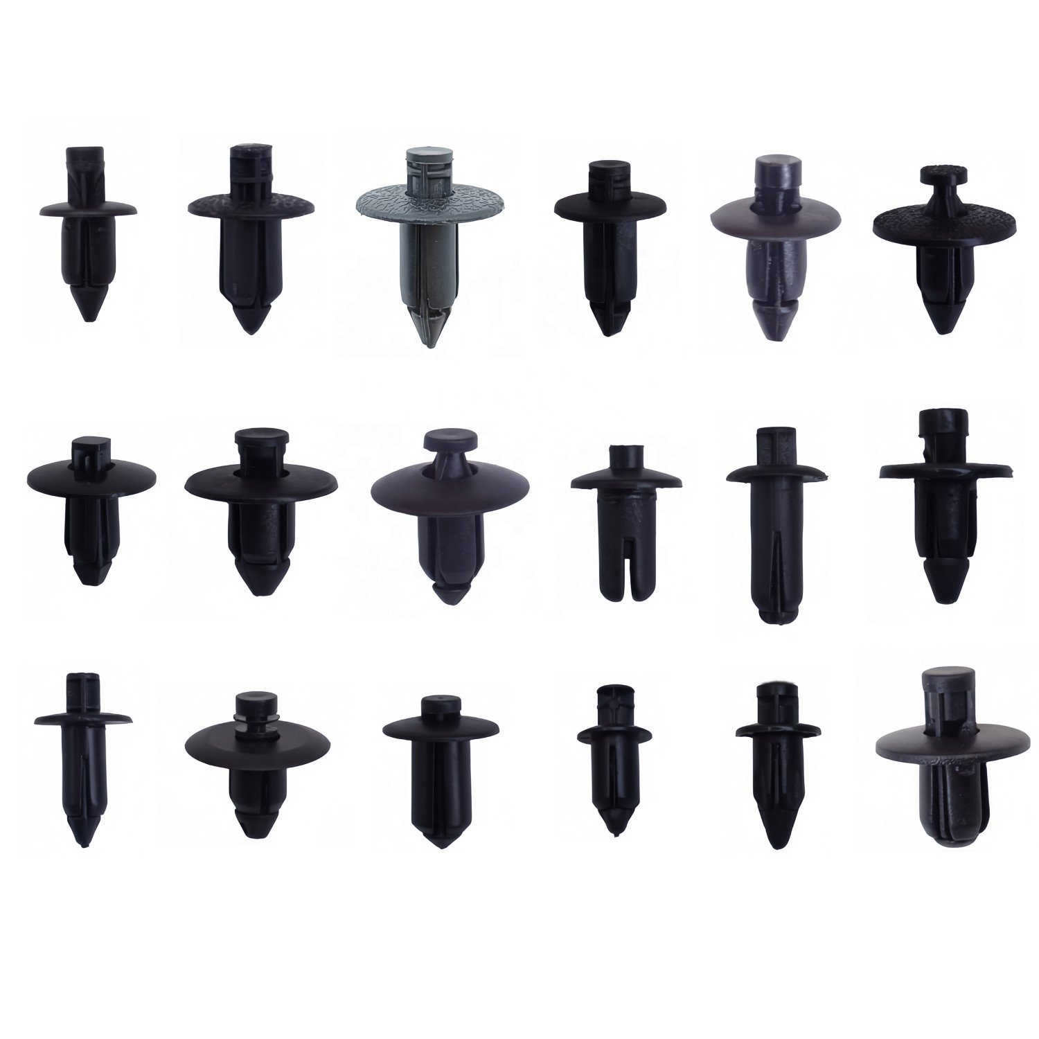 Plastic Push Type Fastener Push-in Rivets Plastic Fasteners Clips 01553-01155