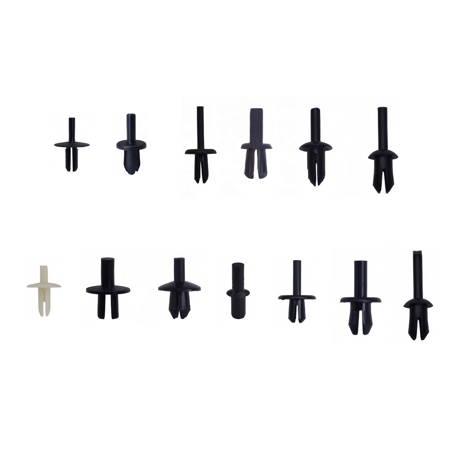 Plastic Push Type Fastener Push-in Rivets Plastic Fasteners Clips 01553-01155