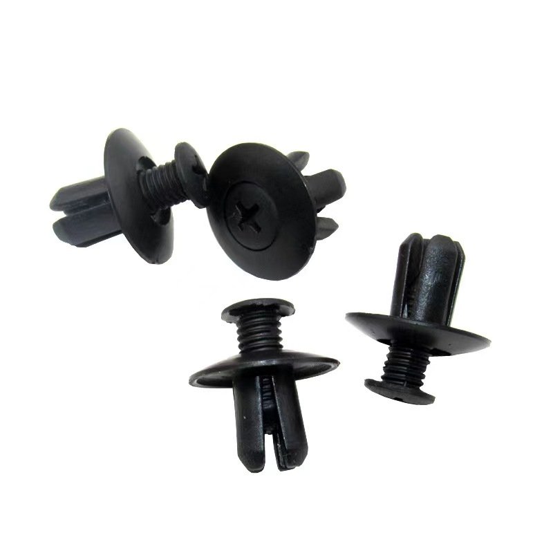 Universal Car Door Clips Auto fastener Plastic auto nylon plastic fastener male and female screw