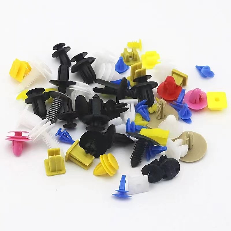 Universal Car Door Clips Auto fastener Plastic auto nylon plastic fastener male and female screw