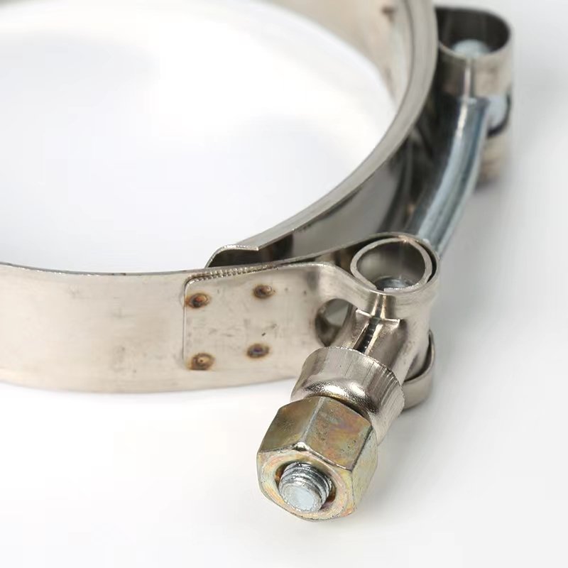 High-quality Stainless Steel T-bolt Hose Clamp T Bolt Super Hose Clamp With Spring