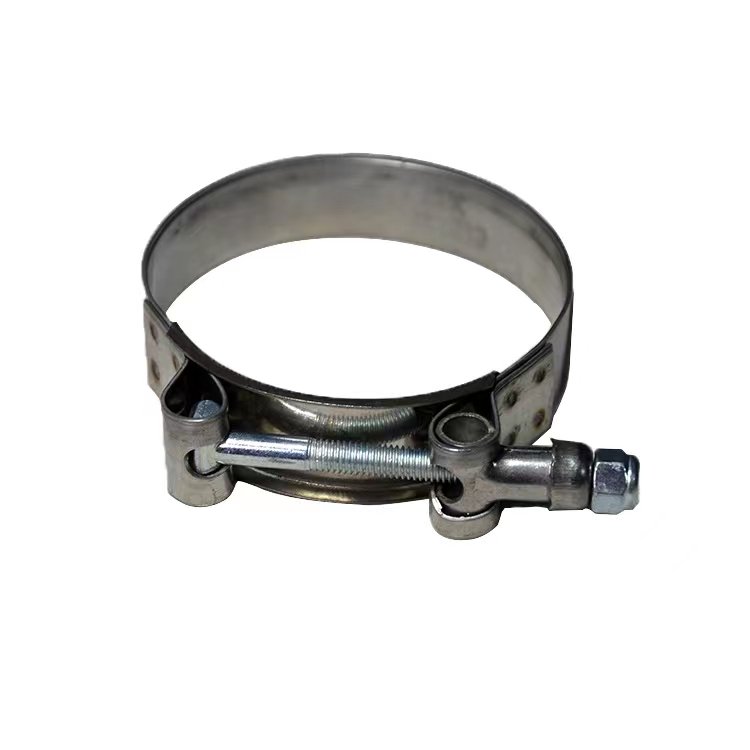 High-quality Stainless Steel T-bolt Hose Clamp T Bolt Super Hose Clamp With Spring