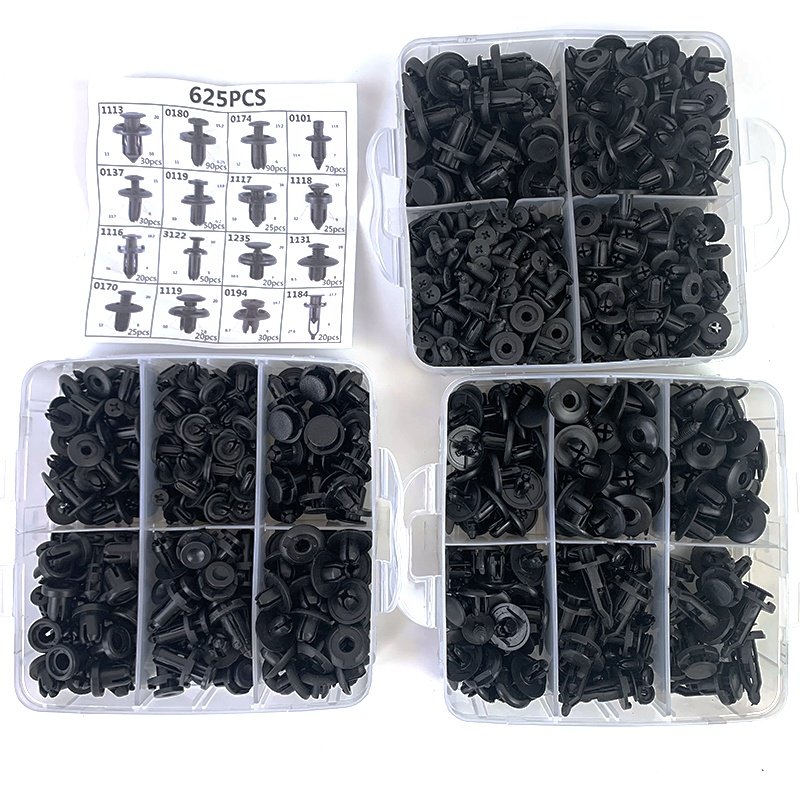 Manufacturer Wholesale Door Trim Clip Assortments Kit/car Seat Belt Clips/universal Plastic Bumper Clip Fir Tree Clip