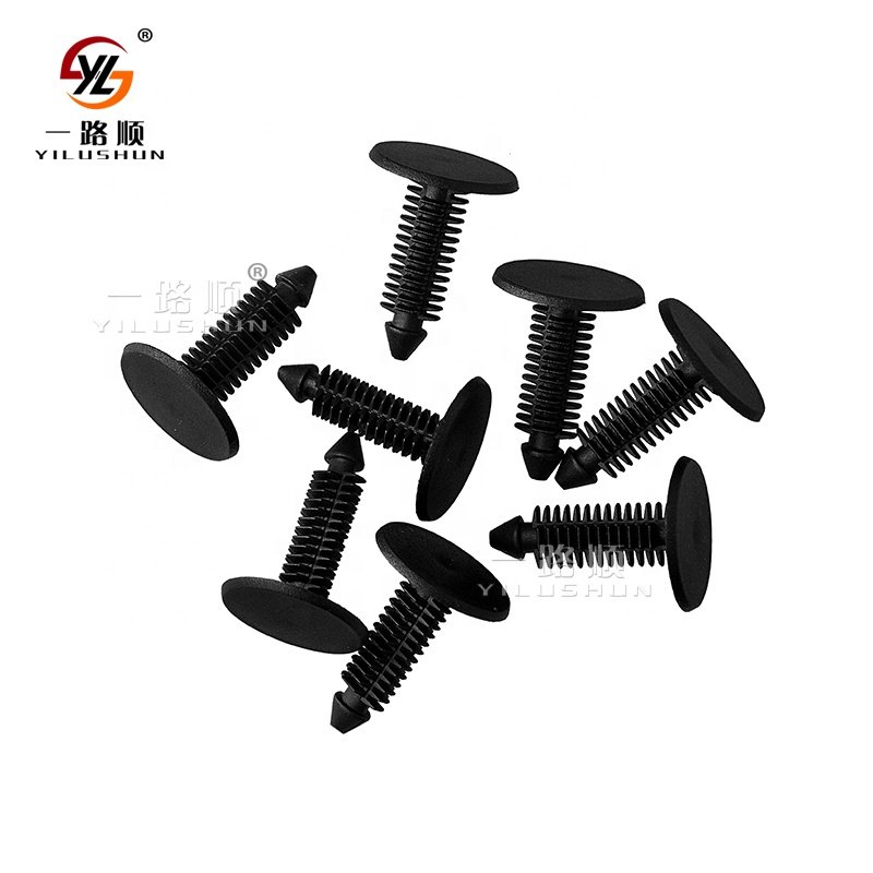 A130 Hot Sale Material Fasteners Car Cable Seat Belt Clip Plastic Car Auto Clip Customized Nylon Rivet 5000 Pcs High-quality