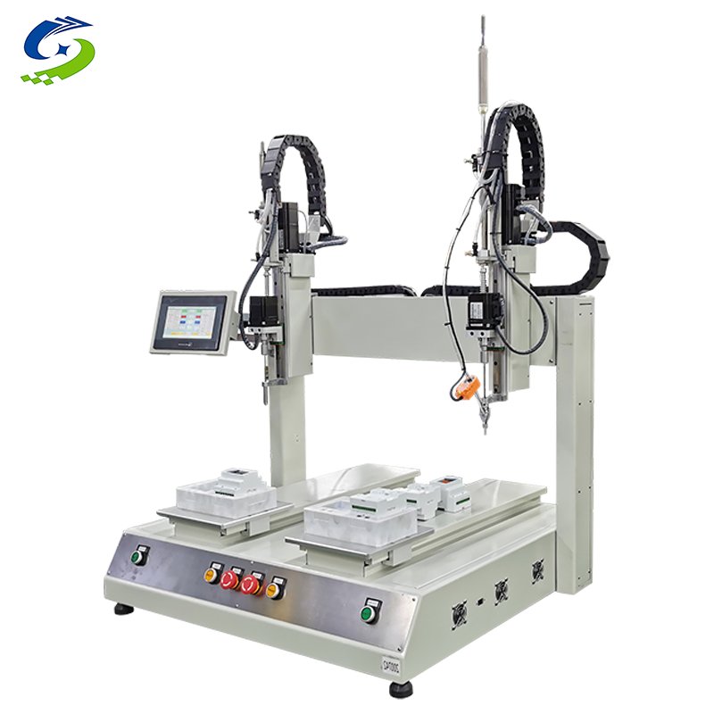 Factory Programmable Automatic Servo Locking Screw Machine Tightening Fastening Machine with Auto Screw Feeder