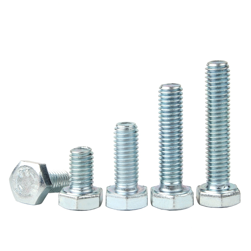 High Quality 8.8 10.9 12.9 Class Hexagonal Bolts Factory Price DIN933 M5 - M30 Fastener Manufacturer