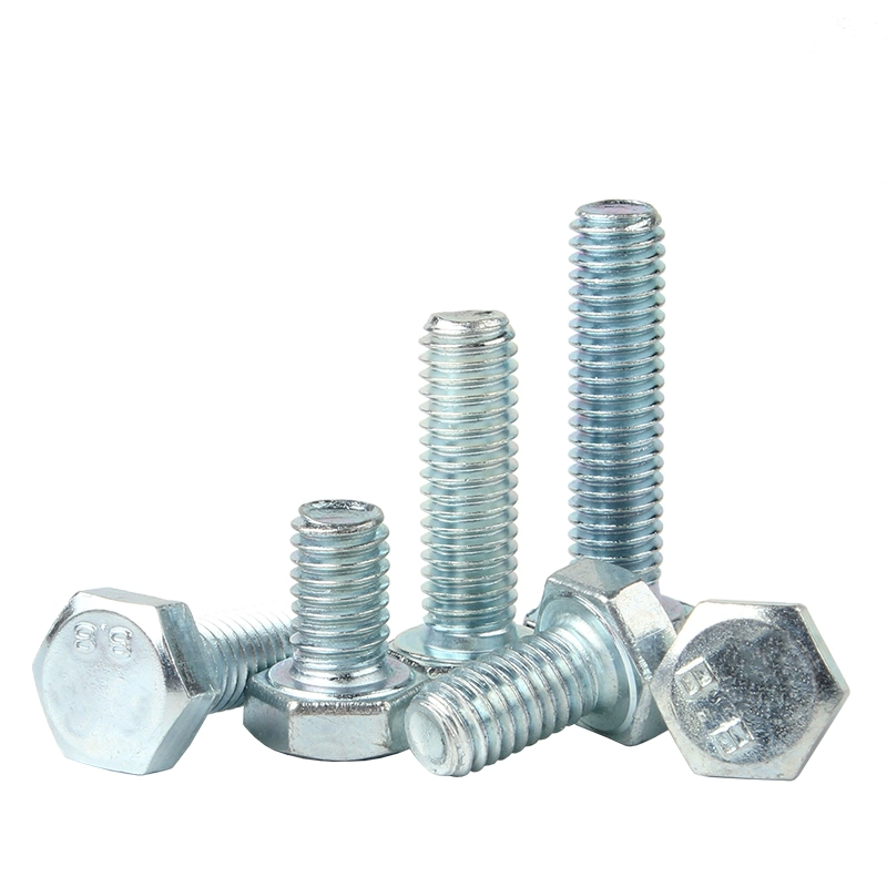 High Quality 8.8 10.9 12.9 Class Hexagonal Bolts Factory Price DIN933 M5 - M30 Fastener Manufacturer