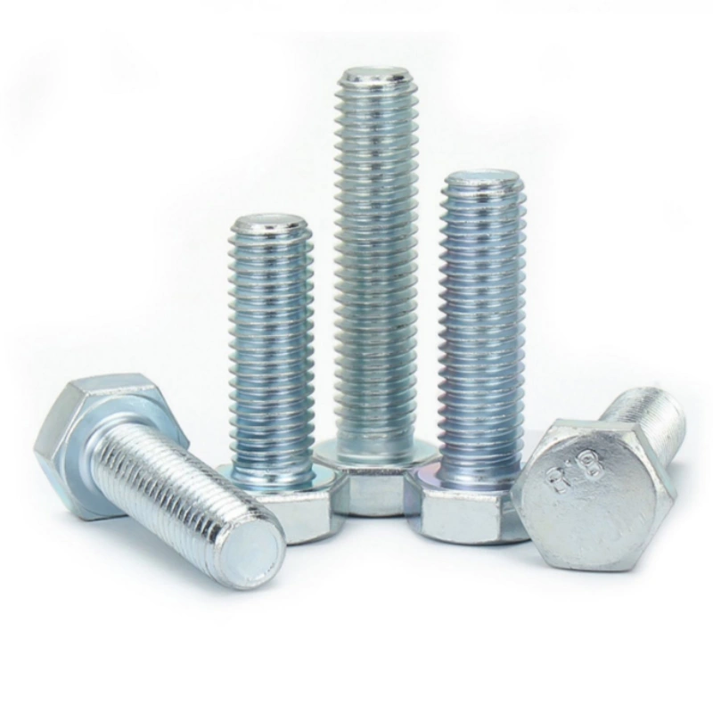 High Quality 8.8 10.9 12.9 Class Hexagonal Bolts Factory Price DIN933 M5 - M30 Fastener Manufacturer