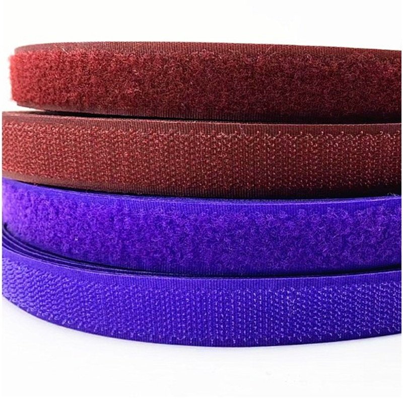 Customize Hook And loop Fastener Reusable Auto Strong Fastening Tape Cloth Sticky Strips Sew On And Stick Fastener