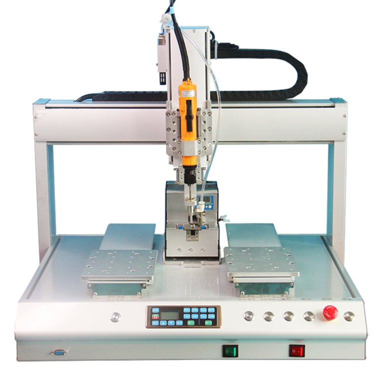 Factory price High Speed Automatic LED Pneumatic Air Blow screw Feeding Tightening Fixing Locking Fastening Machine