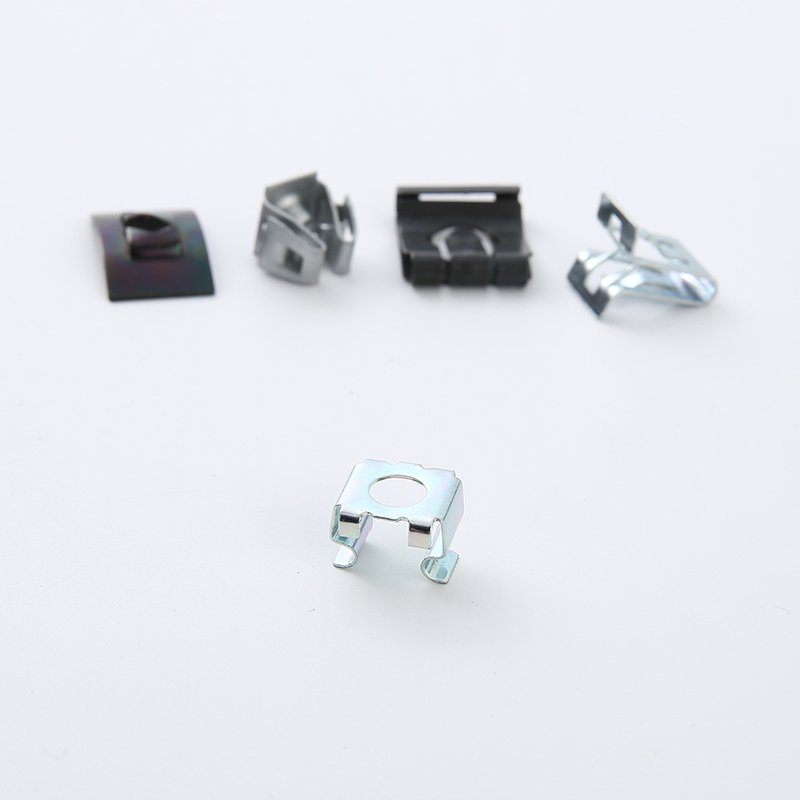 Custom Made Shape Metal Tube Spring Clip Metal Auto Parts Fastener Pressure Metal Clip
