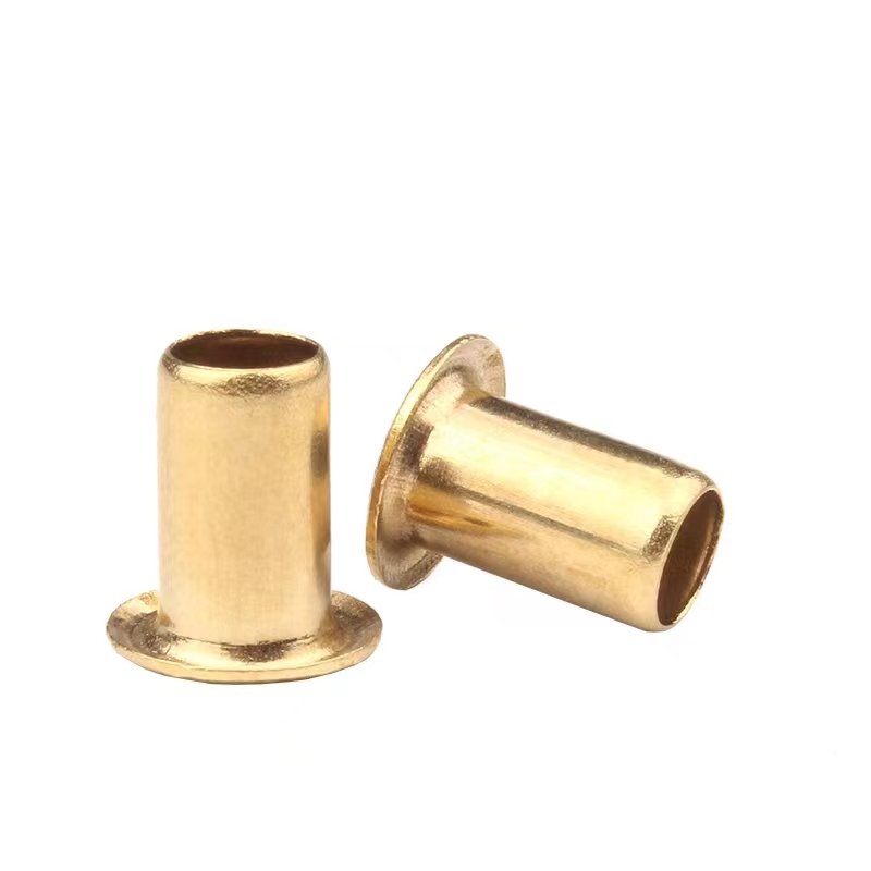 Customised copper hollow rivet 304 stainless steel hollow rivet
