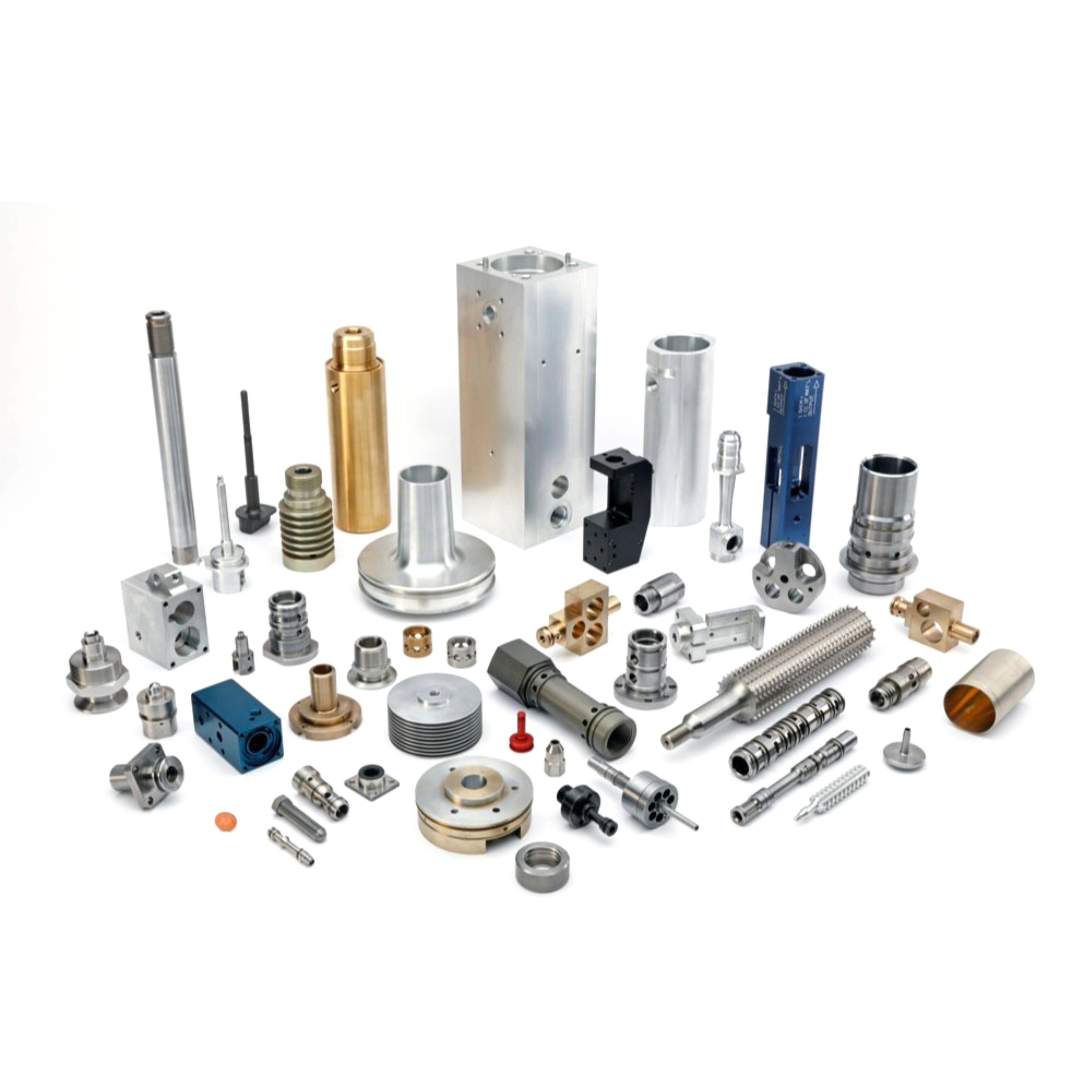 OEM Precision Auto Spare Parts Brass Aluminium Steel Iron Milling Machining Turning DIN Standard Hex Bolt
