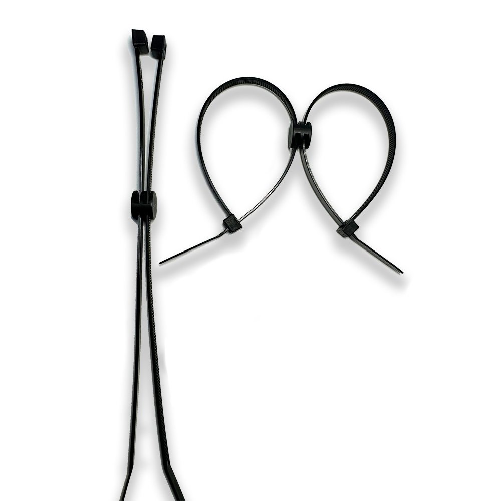 4.8mm x 200mm Auto car cable and wire fastener Nylon releasable self locking Cable Strap and Cable Ties