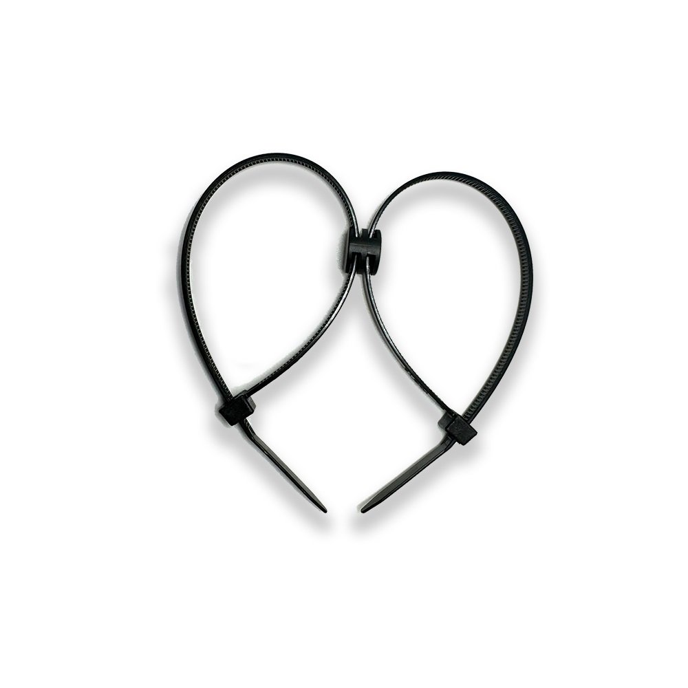 4.8mm x 200mm Auto car cable and wire fastener Nylon releasable self locking Cable Strap and Cable Ties