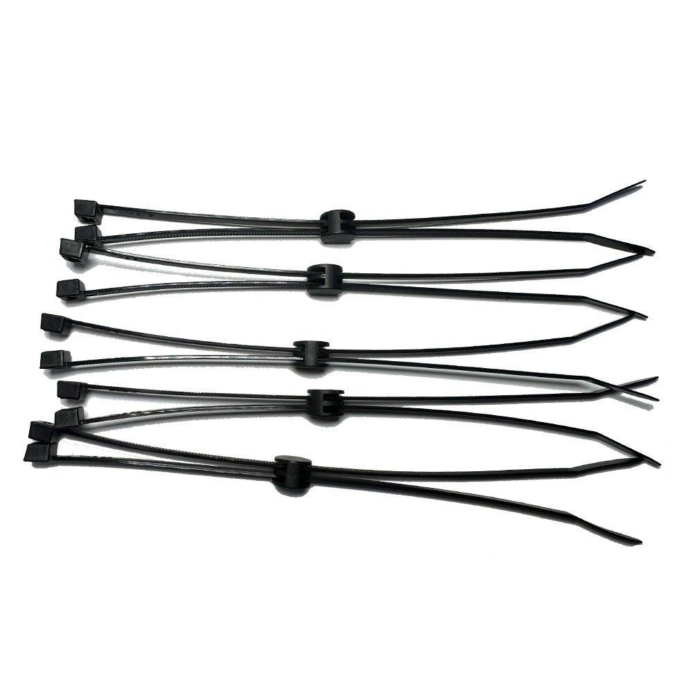4.8mm x 200mm Auto car cable and wire fastener Nylon releasable self locking Cable Strap and Cable Ties