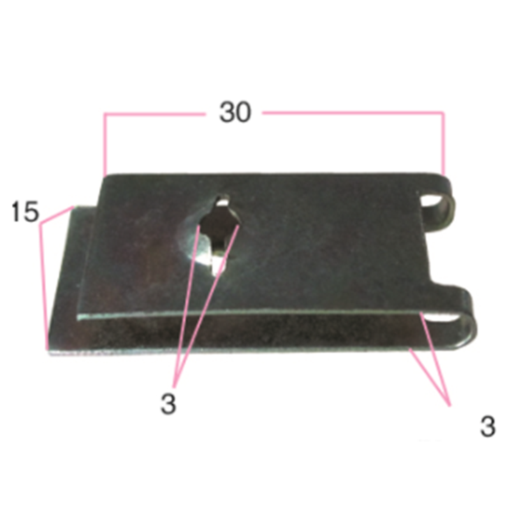 OEM Customizable universal Car U Clip Fastener Automotive Stainless Steel Clip U Nut Metal Clip Fasten