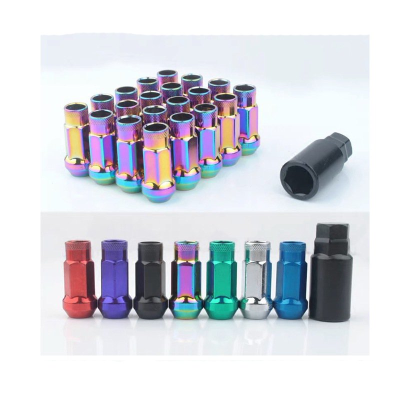 Wheel Nuts Custom Wholesale Car Racing Wheel Lug Nuts Screw for Most of All Wheels