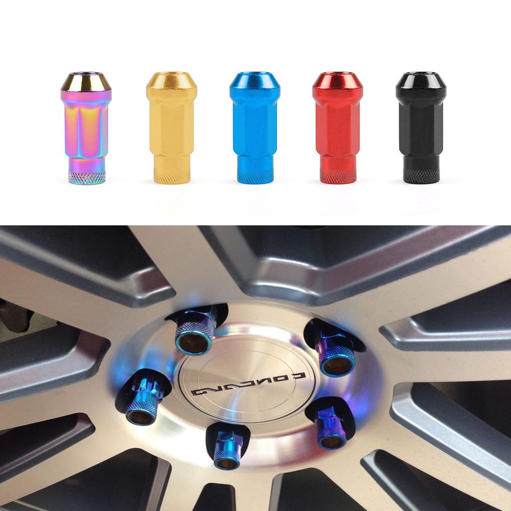 Wheel Nuts Custom Wholesale Car Racing Wheel Lug Nuts Screw for Most of All Wheels