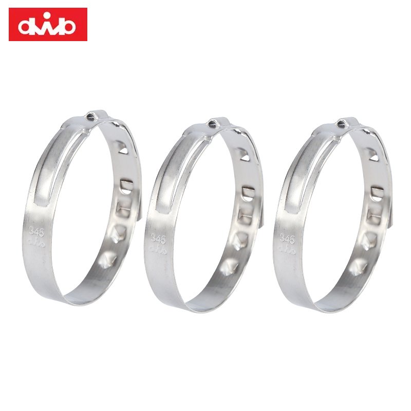 Different Sizes Car Tube Used Stainless Steel Single Ear Hose Clamp 304 SS CV Boot clamps Transmission Shaft Clamp