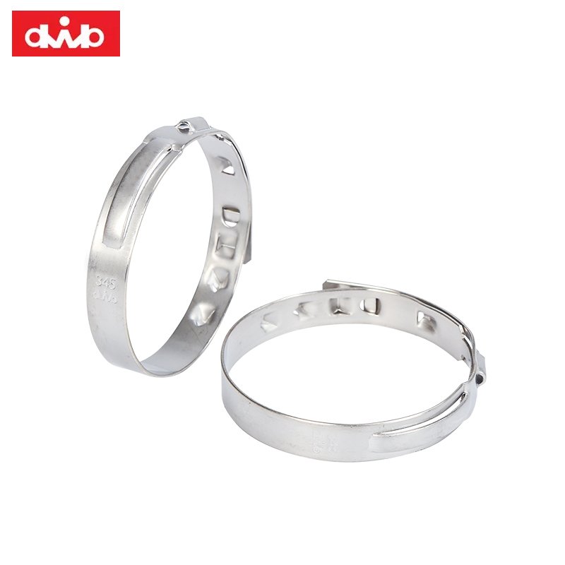 Different Sizes Car Tube Used Stainless Steel Single Ear Hose Clamp 304 SS CV Boot clamps Transmission Shaft Clamp